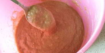 постный кекс с миндалем и брусникой