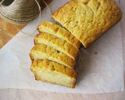 Постный медово-апельсиновый кекс