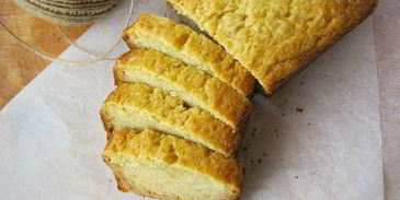 постный медово-апельсиновый кекс