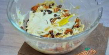 рождественский кекс с сухофруктами