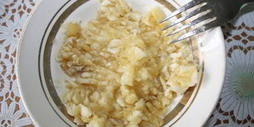 шоколадно-банановый кекс