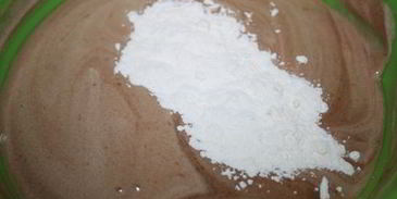 шоколадно-банановый кекс