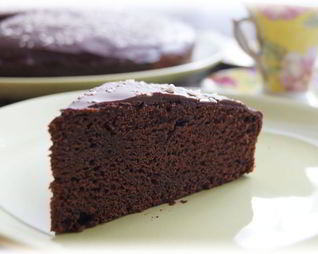 Шоколадный кекс на кокосовом молоке