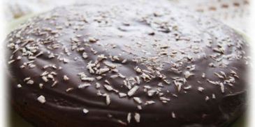 шоколадный кекс на кокосовом молоке