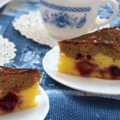 Творожно-сметанный кекс