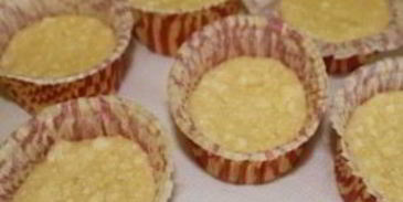 творожные кексы в микроволновке