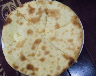 Грузинское хачапури с творогом