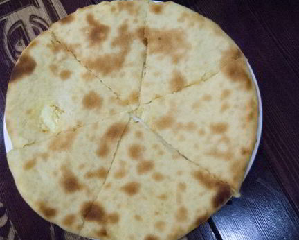 Грузинское хачапури с творогом