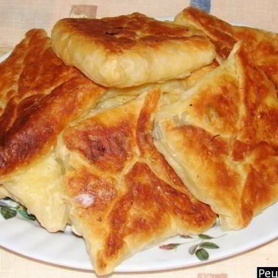 Хачапури с брынзой и картошкой в духовке