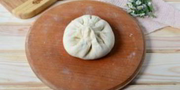 хачапури с сыром и персиками