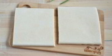 хачапури с сыром из слоеного теста