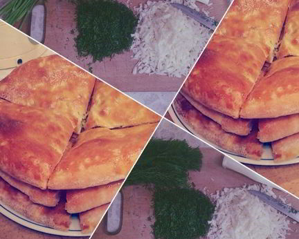 Хачапури с зеленью