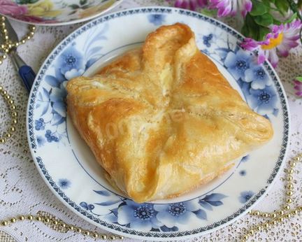 Хачапури слоеные дрожжевые