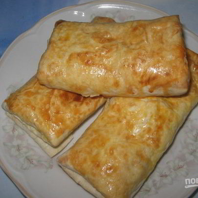 Ленивый хачапури из лаваша