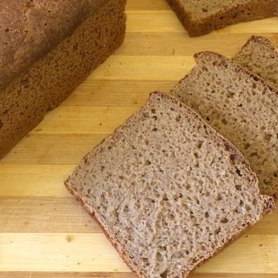 Амарантово-ржаной хлеб