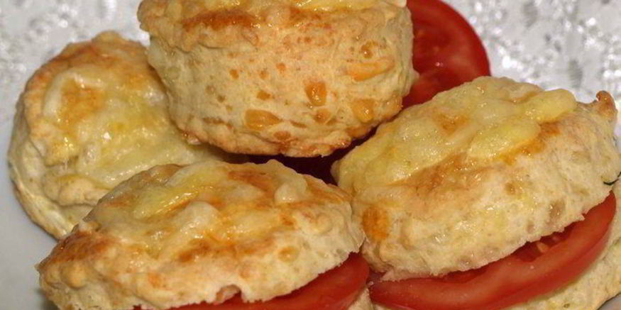 Рецепт английских сырных сконов