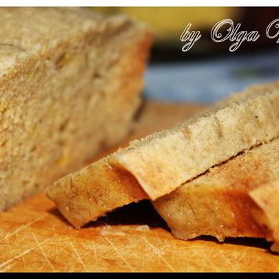 Банановый хлеб в микроволновке