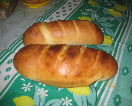 Батон домашний