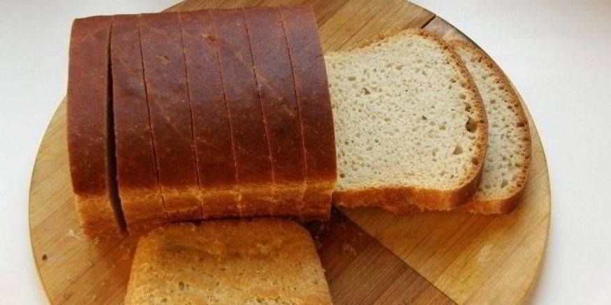 Рецепт белого хлеба на закваске в духовке