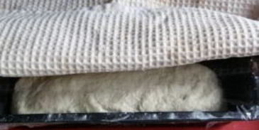 белый хлеб на закваске в духовке