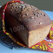 Рецепт Бездрожжевого хлеба из пшенично-ржаной муки