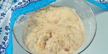 домашний хлеб с томатами