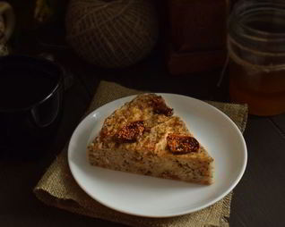 Инжирно-банановый хлеб