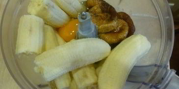 инжирно-банановый хлеб