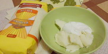 хлеб на манной каше