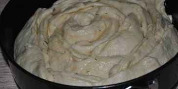 хлеб роза с сыром и укропом