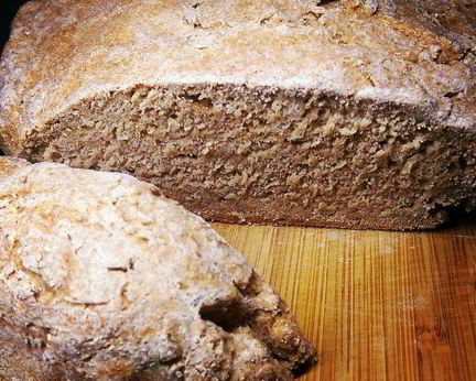 Хлеб ржаной бездрожжевой