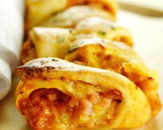 Хлеб с оливковым маслом и томатами