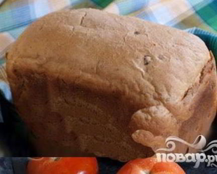 Хлеб с вялеными помидорами