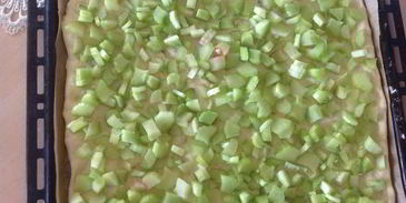 латышский ревеневый плоский хлебушек