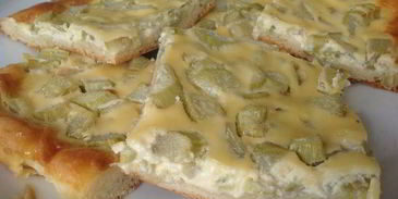 латышский ревеневый плоский хлебушек