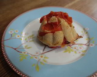 Мини-хлебушек с овощами