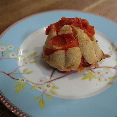 Мини-хлебушек с овощами