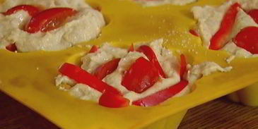 мини-хлебушек с овощами