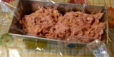 мясной хлеб с фасолью