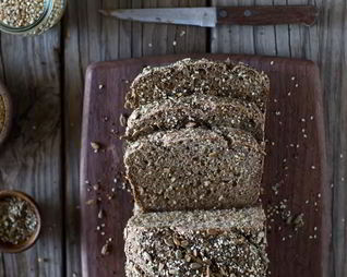 Низкокалорийный хлеб с псиллиумом