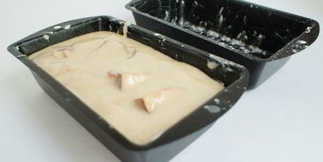 персиковый хлеб со штройзелем из овсяных хлопьев