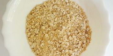 персиковый хлеб со штройзелем из овсяных хлопьев