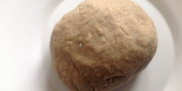 постные ржаные мини-галеты с ягодами