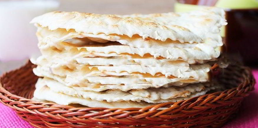 Рецепт пресного хлеба с кавказа