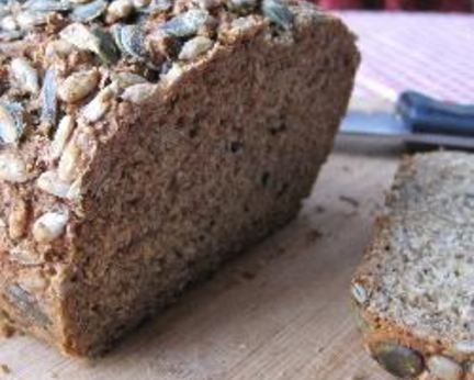 Простой домашний хлеб на кефире