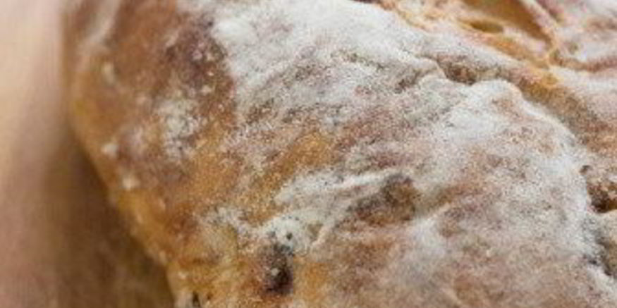 Рецепт пшенично-ржаного дрожжевой хлеб с изюмом и тмином