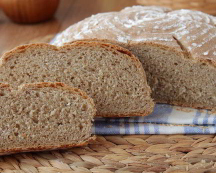 Пшеничный хлеб на ржаной закваске