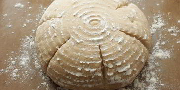 пшеничный хлеб на ржаной закваске