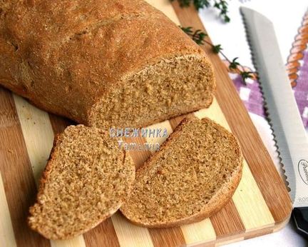 Ржаной хлеб на квасе с розмарином