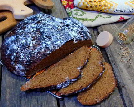 Ржаной хлеб с тмином и кориандром